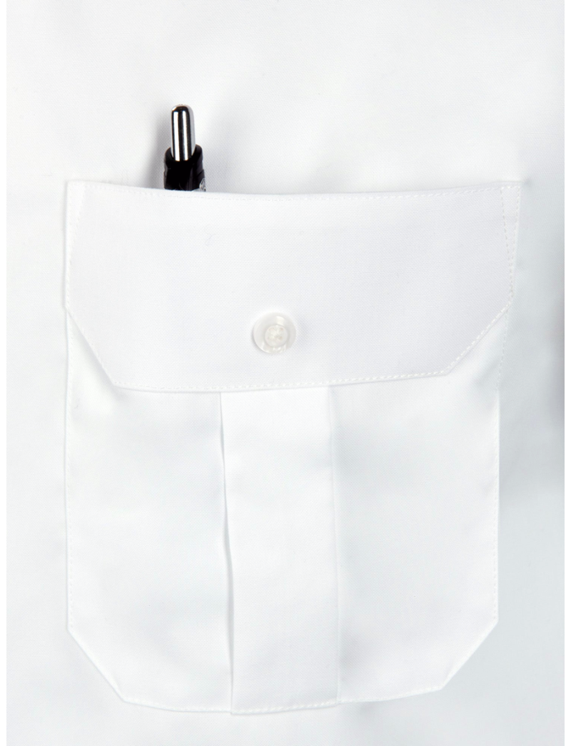 Sterling Open Pocket Short Sleeve Tapered Shirt w/Eyelet