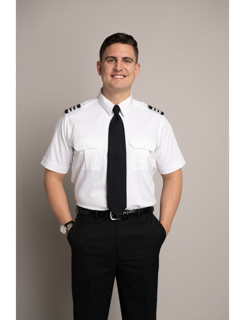 Evan Flap Pocket Short Sleeve Bamboo Regular Shirt w/Eyelet