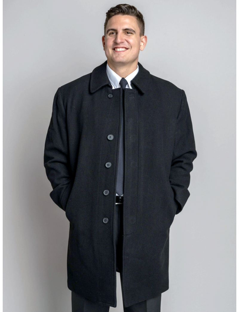 Mateo Melton Wool Coat