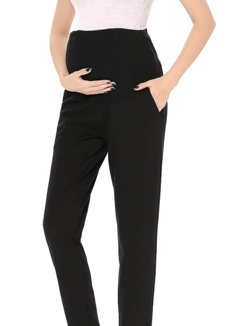 Maternity Tropical Midnight Blue Pants
