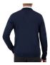 Pullover V-Neck Long Sleeve Navy Sweater