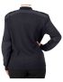 Unisex Commando V-Neck Navy Sweater