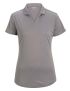 Female Mini-Pique Cool Gray Polo