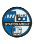 Station Agent Patch & Embroidery