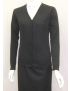 Sweater Female Button Up Navy