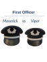 Maverick (Standard) First Officer Hat (Gun Smoke)