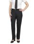 Melissa Flat Front Cotton Navy Pants