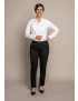 Charlotte Flat Front Comfort Waist Polyester AA Pants