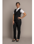 Charlotte Flat Front Comfort Waist Polyester AA Pants