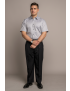 William Short Sleeve Silver Shirt