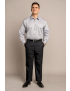 William Long Sleeve Silver Shirt
