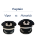 Viper (Compact) Captain Hat (Gun Smoke)