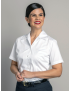 Anne V-Neck Short Sleeve Bamboo Shirt
