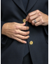 Betsy Sharkskin Midnight Blue Jacket