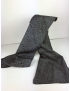 Black on Grey Oblong BART Foreworker Scarf