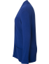 Channel Long Sleeve Unisex Royal Blue Sweater