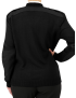 Commando V-Neck Unisex Black Sweater