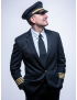 Declan Sharkskin Midnight Blue Jacket w/Breast Pocket