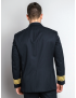 Declan Sharkskin Midnight Blue Jacket w/Breast Pocket