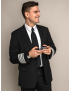Declan Tropical Jet Black Jacket
