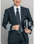 Delaney Sharkskin Jet Black Jacket
