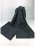Grey on Black Oblong BART Foreworkers Scarf