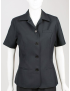 Jillian Short Sleeve Tropical Midnight Blue Blazer