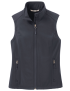 Ladies Soft Shell Vest Gray