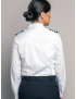 M&H Lauren Open Pocket Long Sleeve Bamboo Shirt w/Eyelet