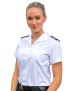 M&H Lauren Open Pocket Short Sleeve Poly/Cotton Shirt