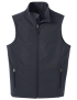 Male Soft Shell Vest Gray