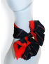 Red & Black Stripe Scarf