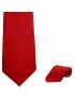 Four-in-Hand Red Tie
