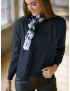 Twin Set Shell & Cardigan Navy Sweater