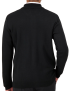 Unisex Mockneck Zip-Up Black Cardigan