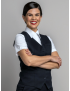 Victoria Single Breasted Sharkskin Admiral Blue Vest