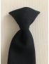 Clip-On Black Tie