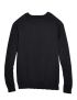 Pullover V-Neck Long Sleeve Black Sweater