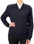 Commando V-Neck Unisex Navy Sweater