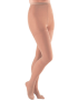 Sheer Closed Toe Compression Nude Pantyhose