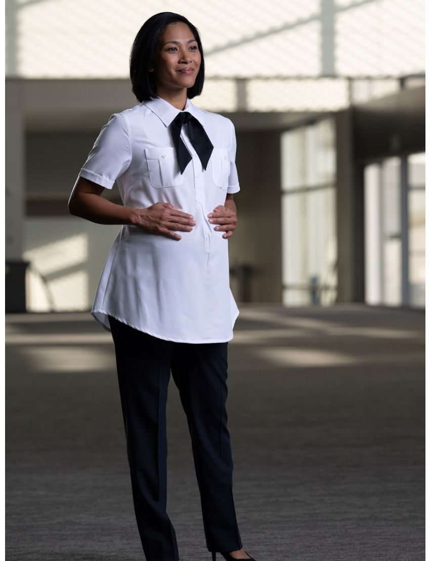 Faith Maternity Bamboo Shirt with Belt