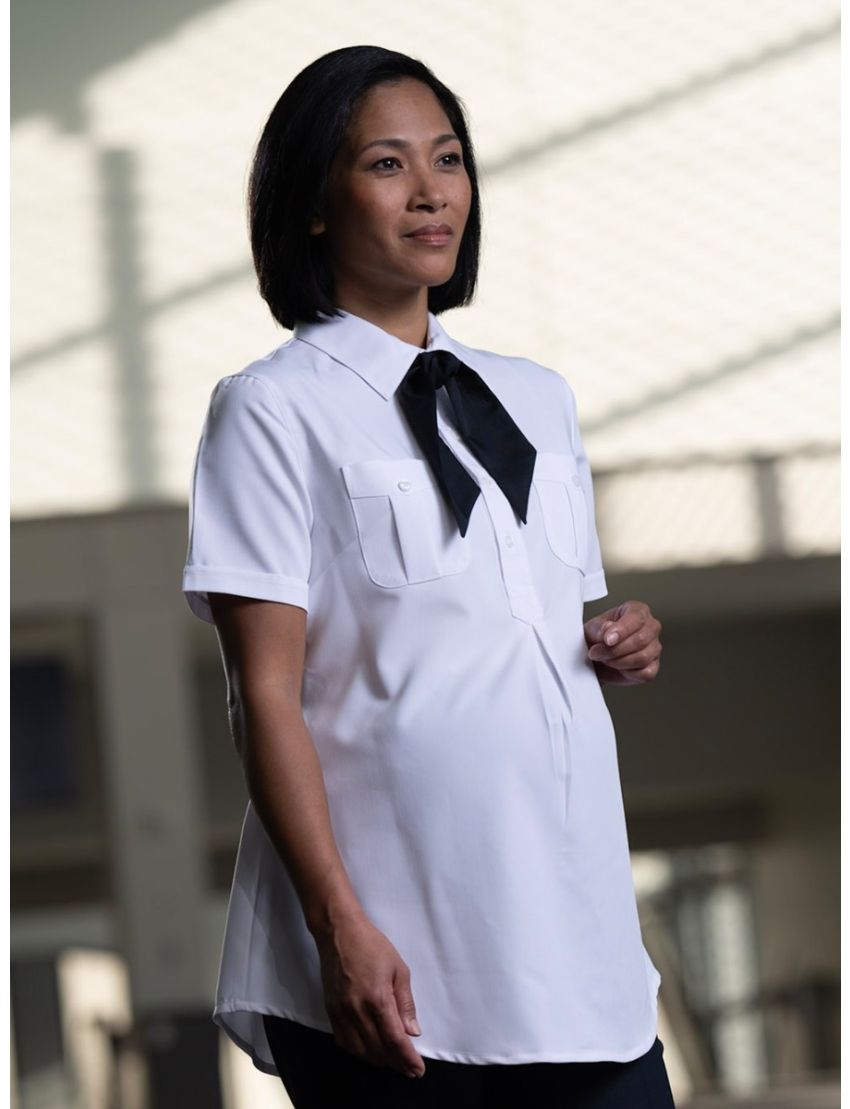 Faith Maternity Bamboo Shirt with Belt