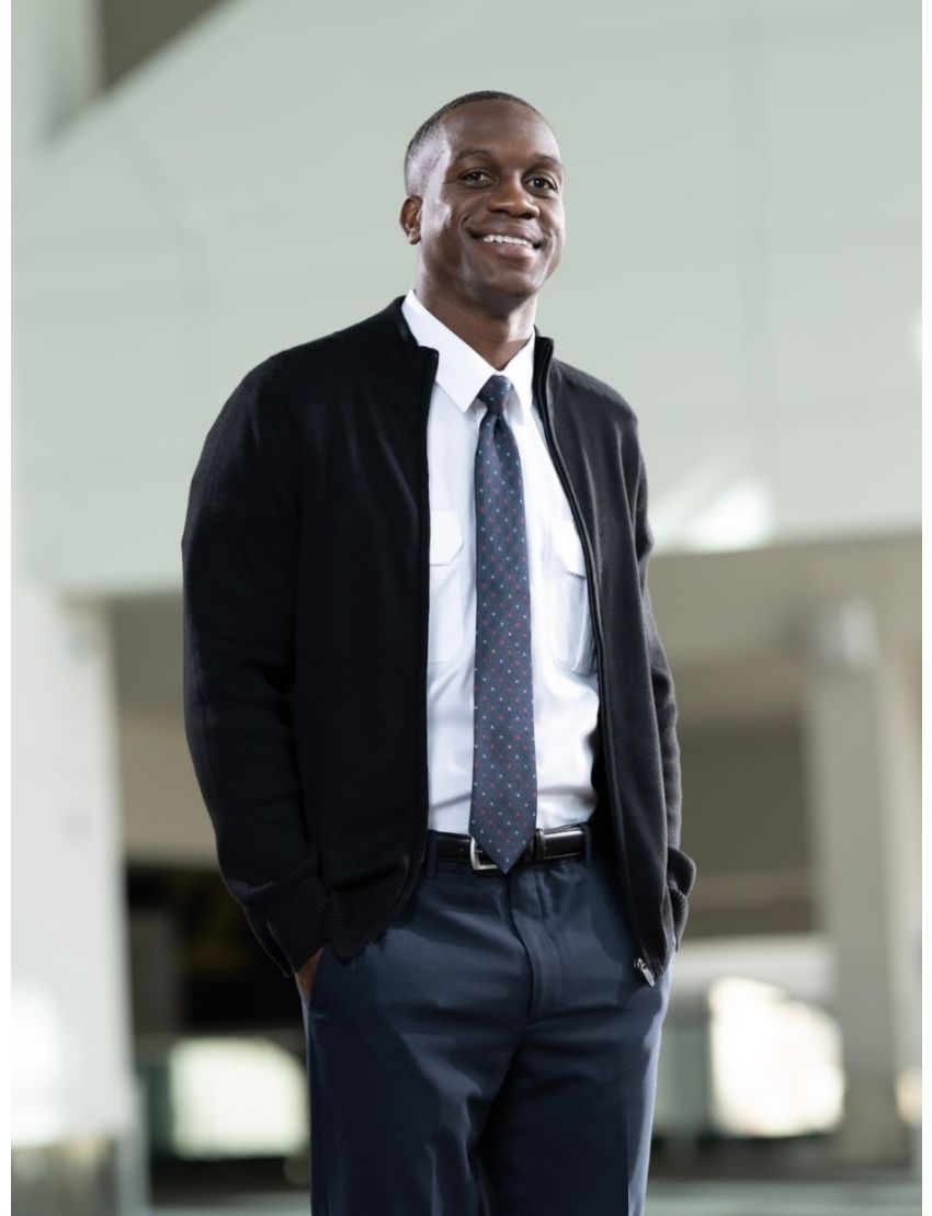 Atlantic Zip-Up Black Cardigan