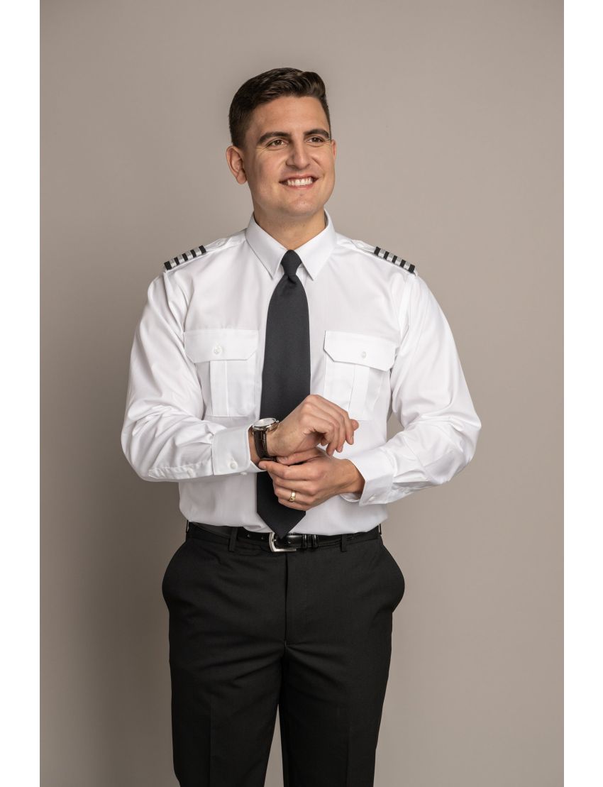 Joe Flap Pocket Long Sleeve Shirt w/Eyelet