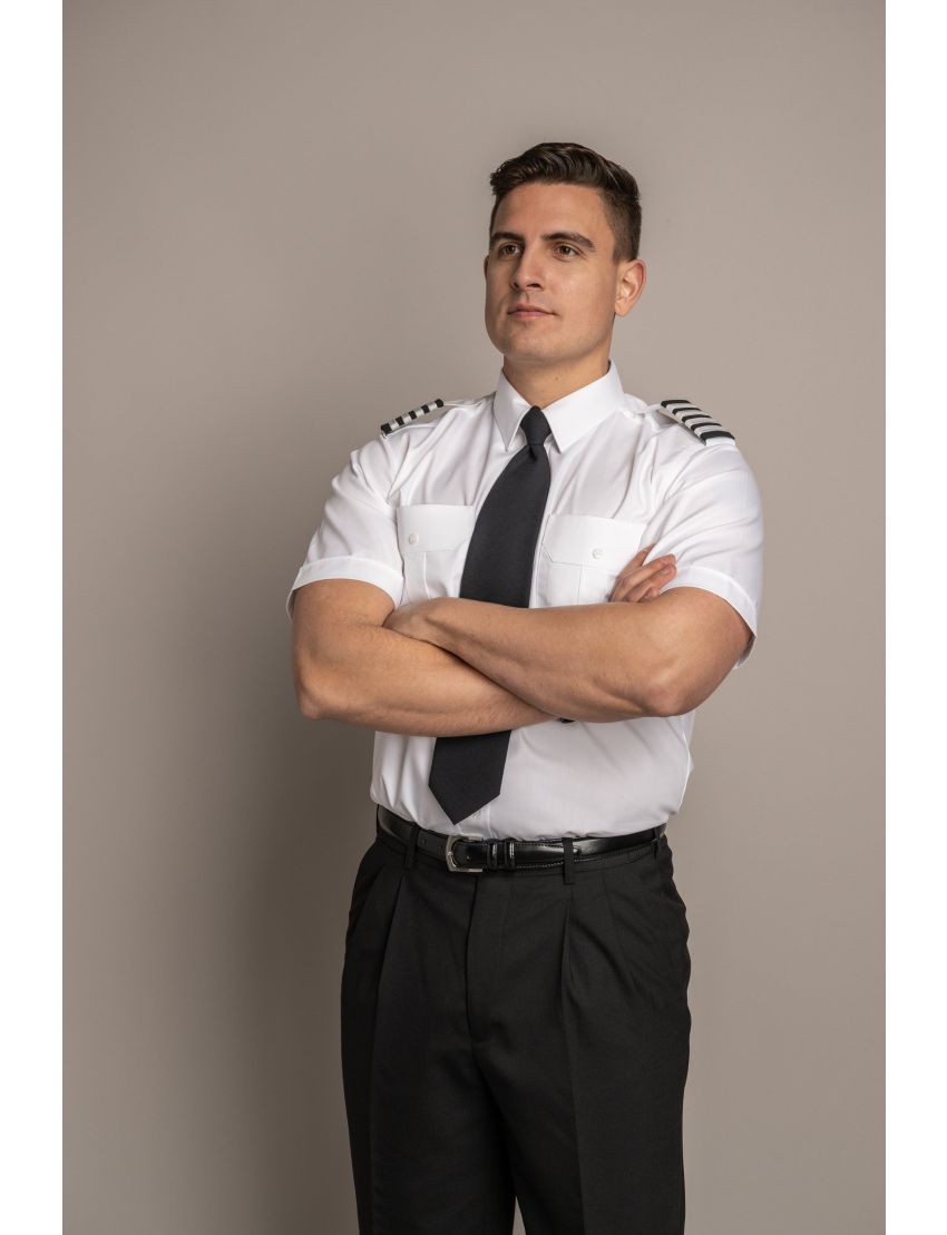 Sterling Open Pocket Short Sleeve Tapered Shirt