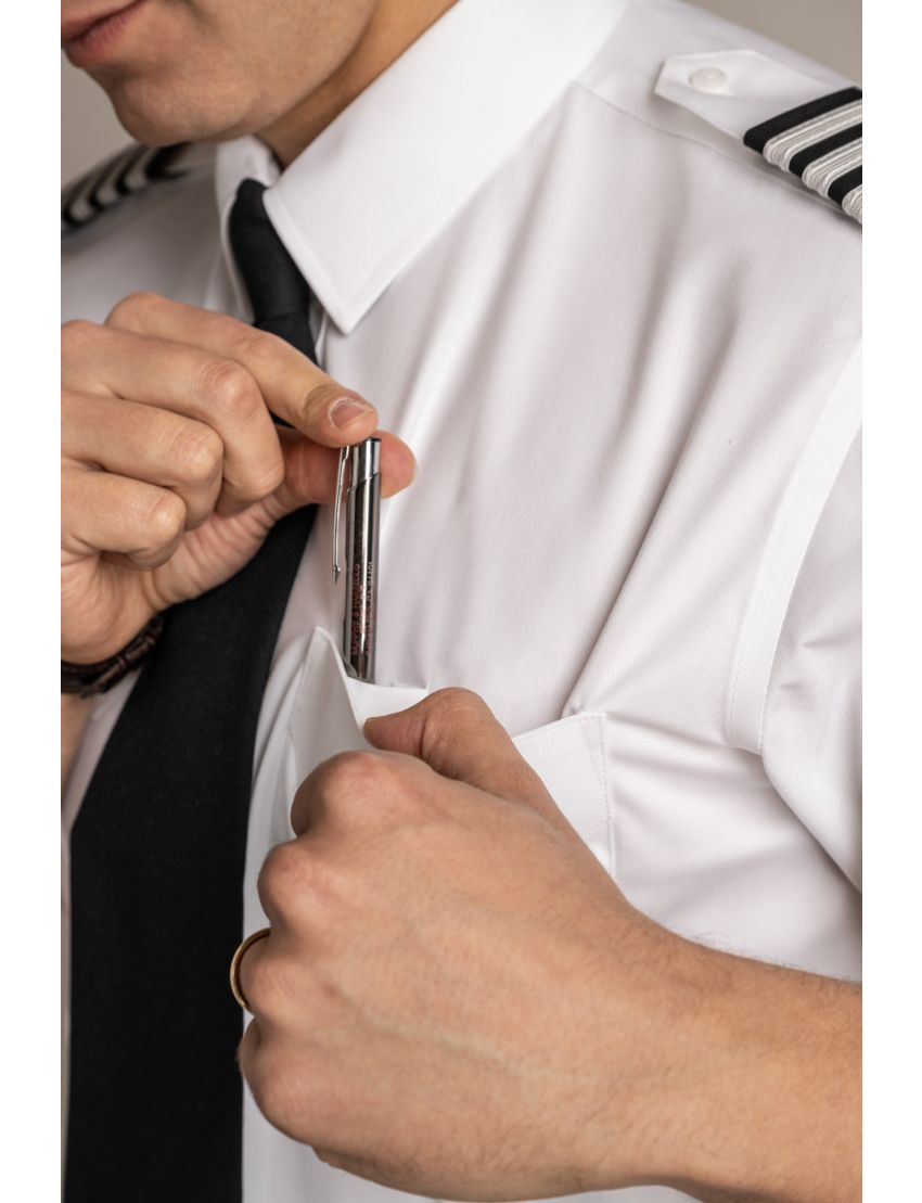 Sterling Open Pocket Short Sleeve Tapered Shirt