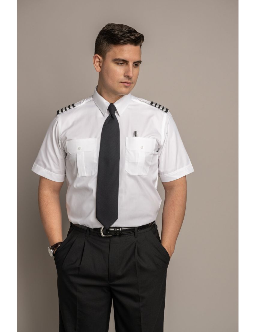 Sterling Open Pocket Short Sleeve Tapered Shirt