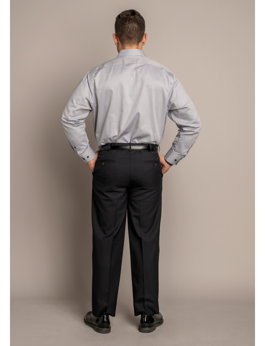 William Long Sleeve Silver Shirt