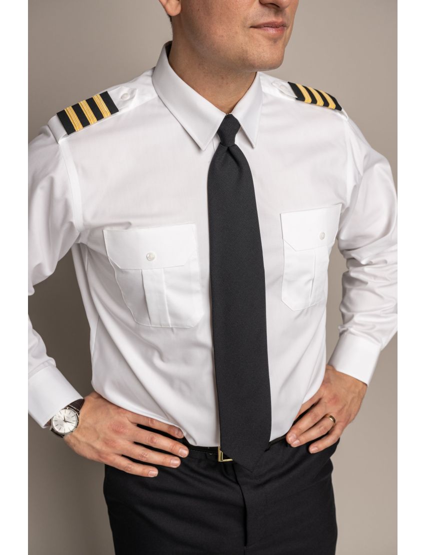 Sterling Open Pocket Long Sleeve Tapered Shirt