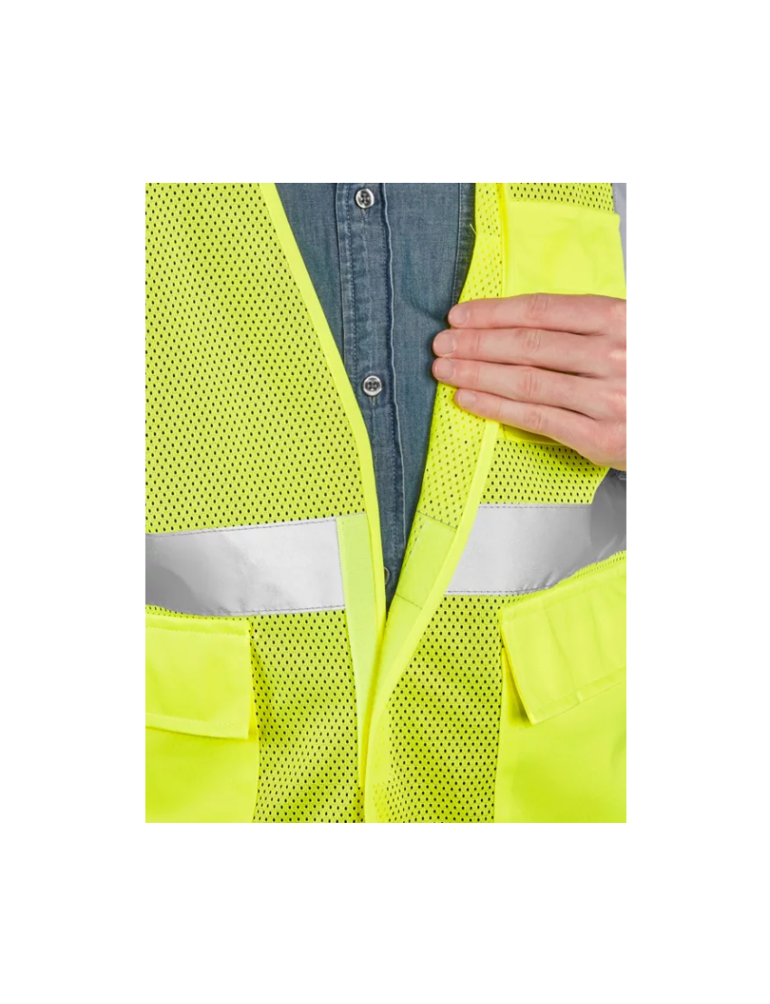 Standard Hi-Vis Safety Vest with Pockets